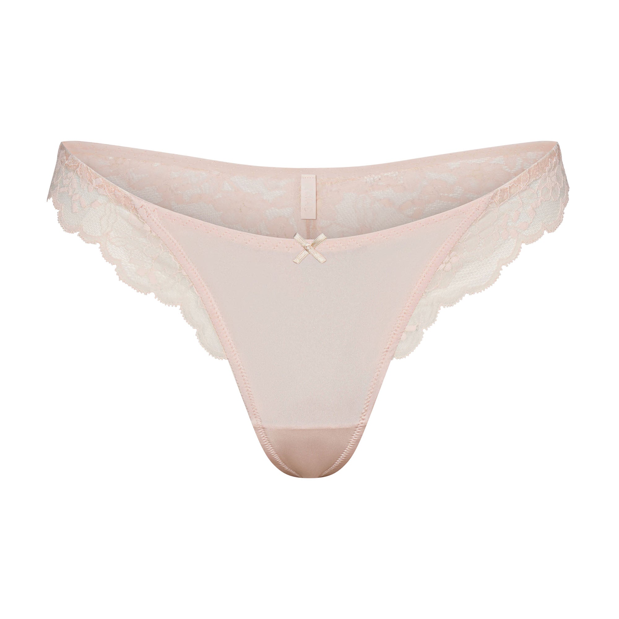 SKIMS LACE THONG | PRIMROSE