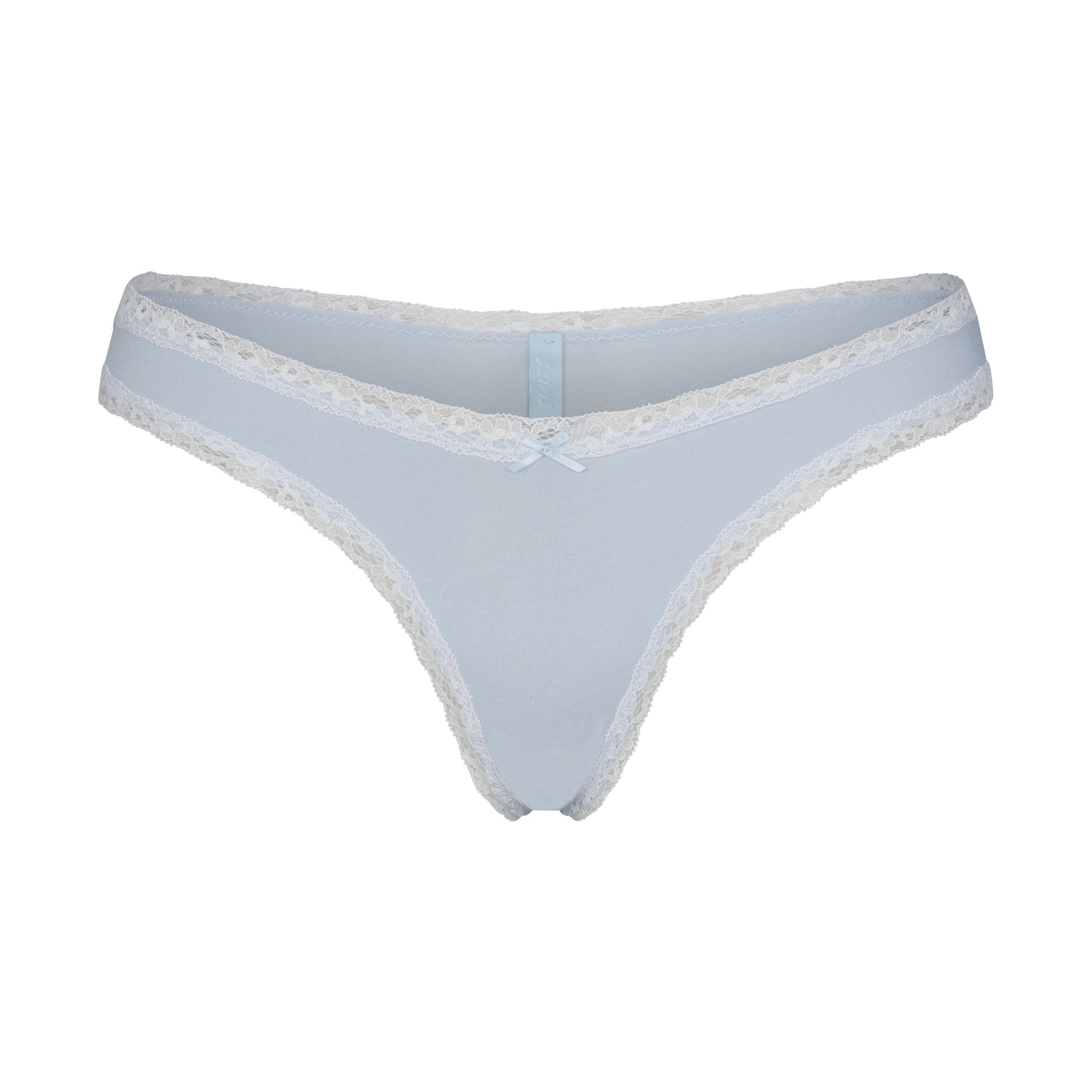 LIGHTWEIGHT COTTON LACE THONG | AIRSPACE