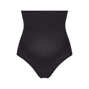 FITS EVERYBODY MATERNITY HIGH-WAISTED THONG | ONYX