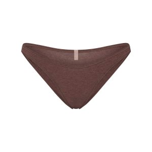 EVERYDAY COTTON BIKINI | COCOA HEATHER