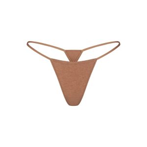 EVERYDAY COTTON STRING THONG | SIENNA HEATHER