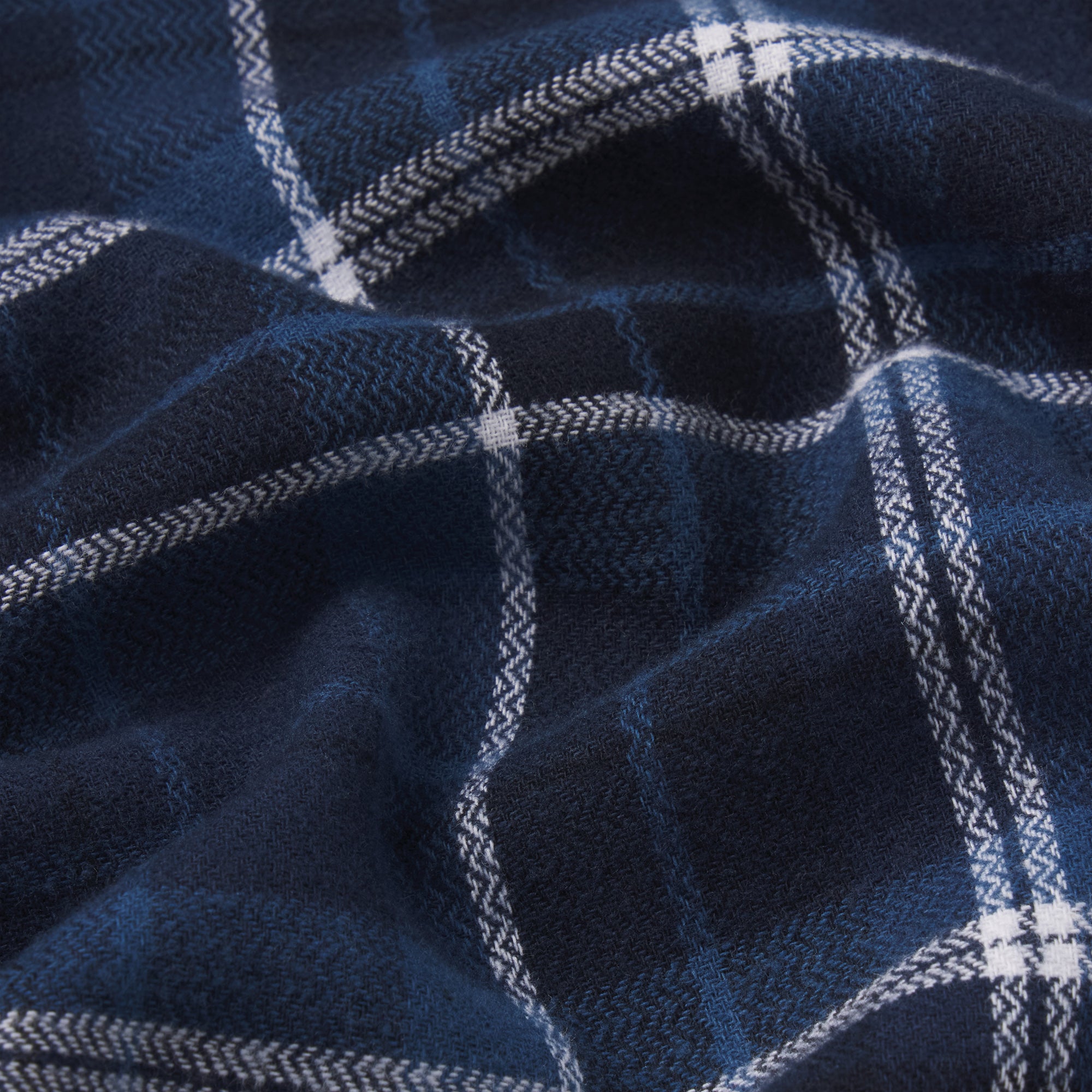 SKIMS FOR TEAM USA FLANNEL SLEEP OLYMPIC SHORT | NAVY PLAID - Image 8