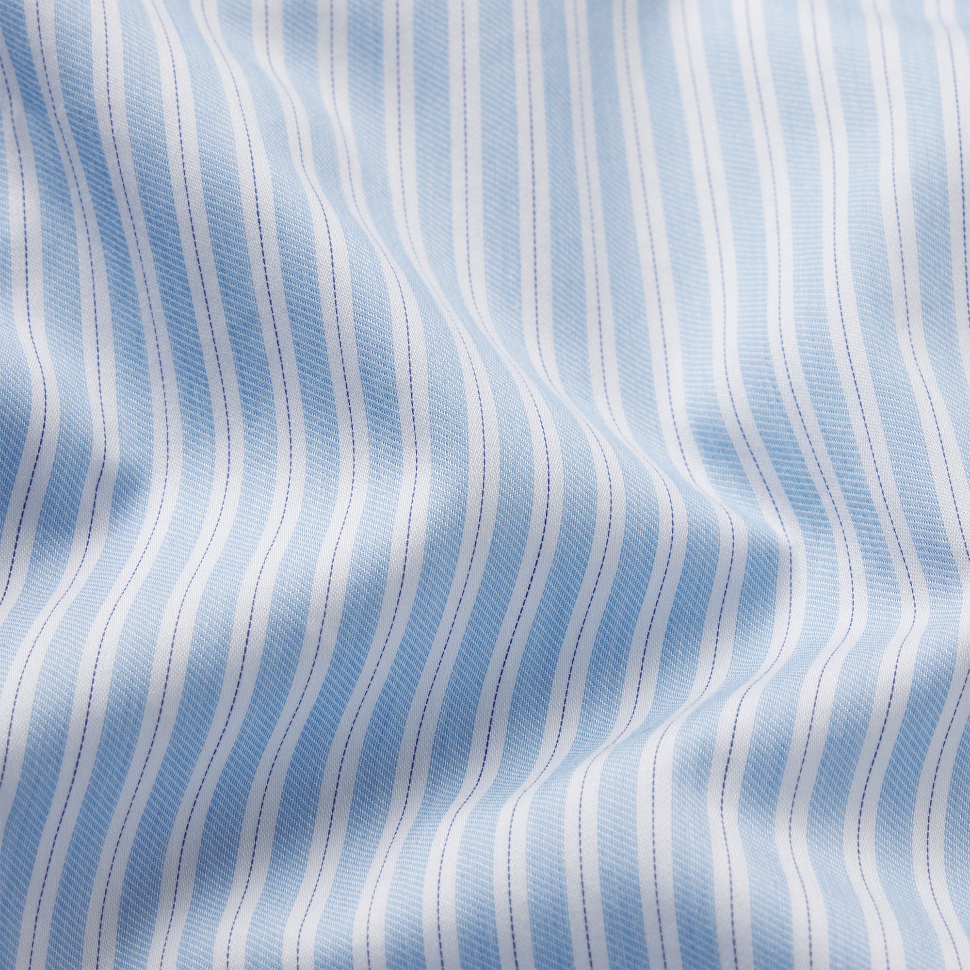 COTTON POPLIN SLEEP OVERSIZED PANT | MARINA MESH STRIPE - Image 6