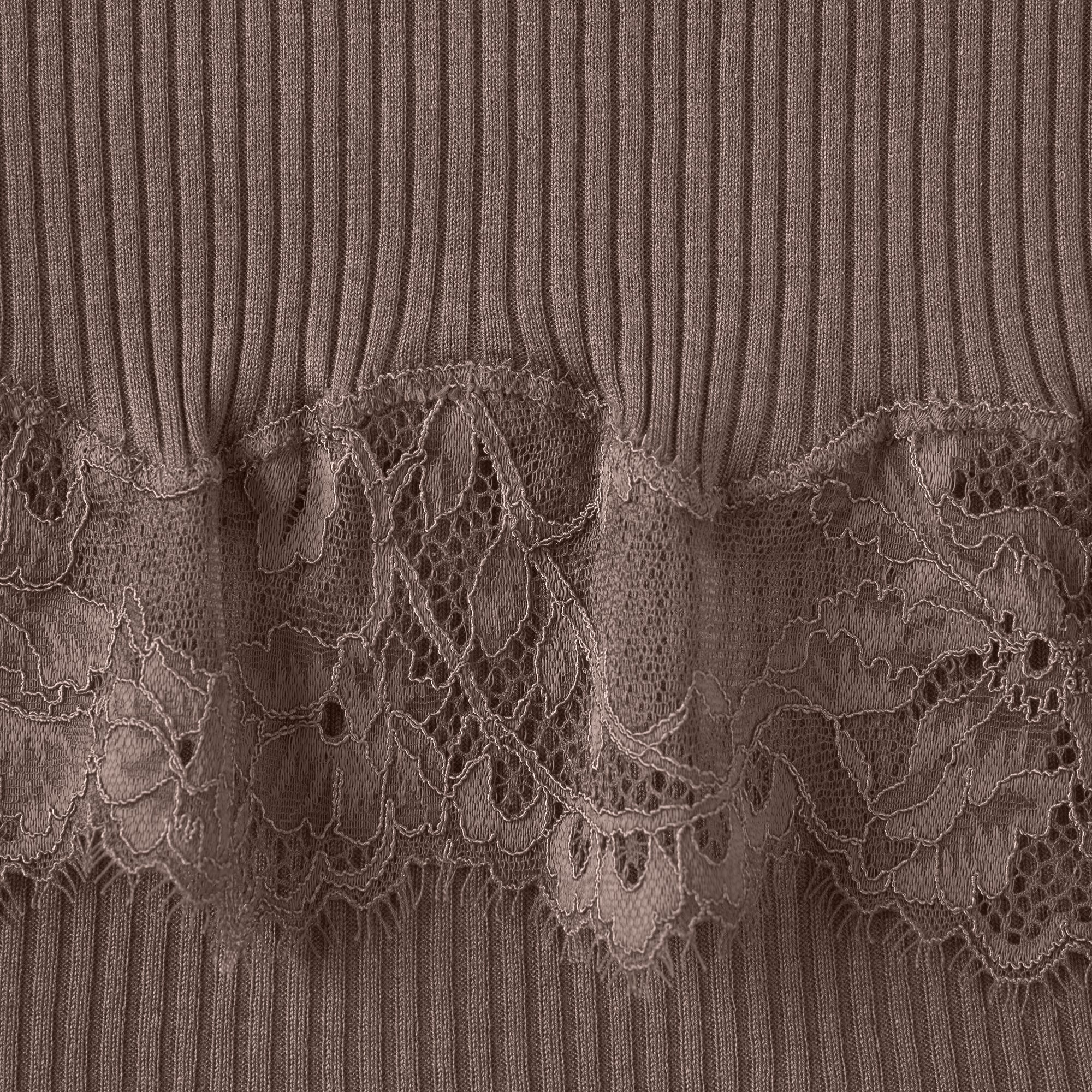 RIB KNIT LACE CAMI | AMETHYST - Image 6