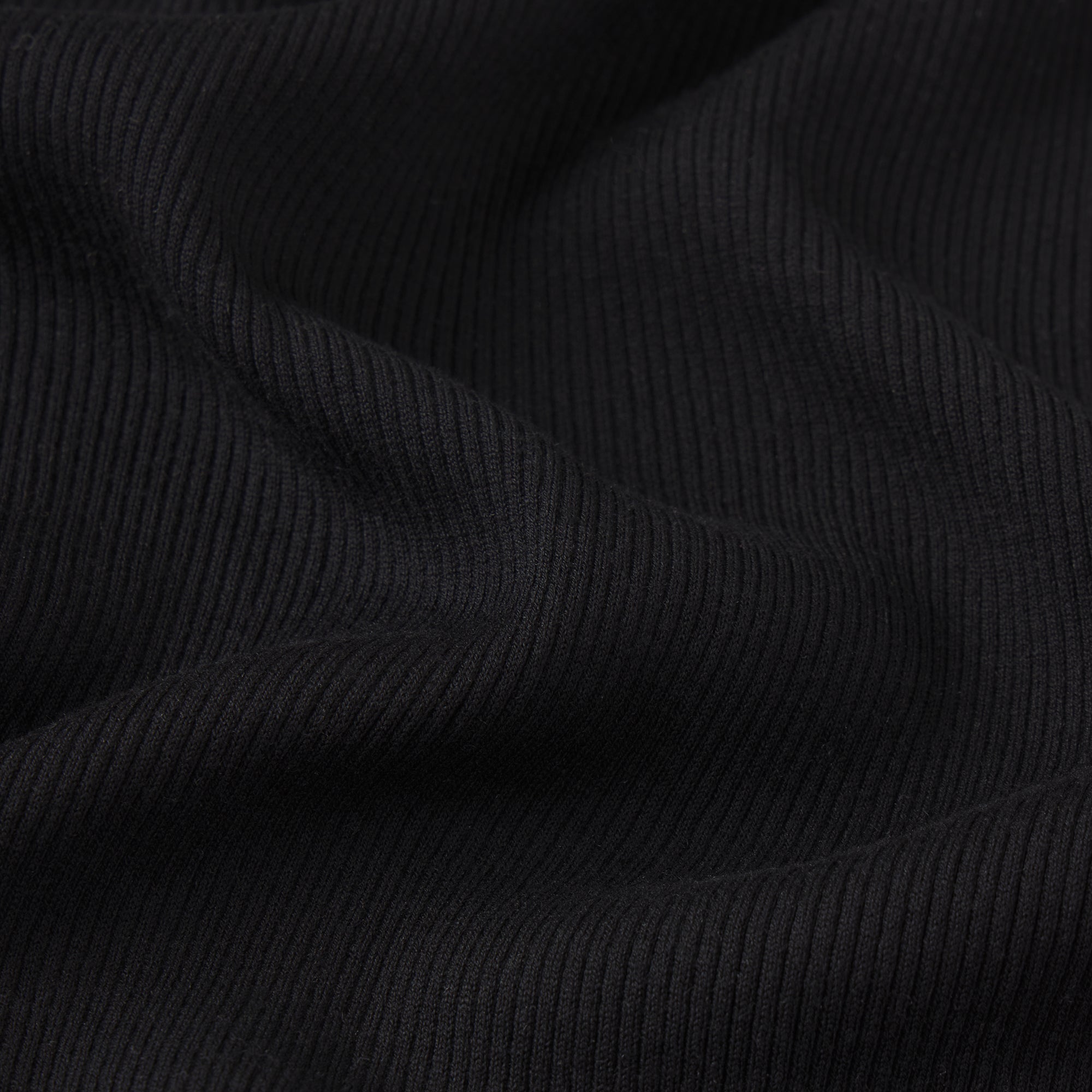 RIB KNIT LACE MIDI SKIRT | OBSIDIAN - Image 7