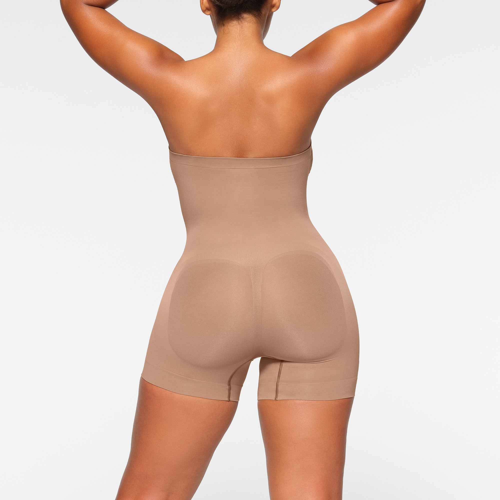 SEAMLESS SCULPT STRAPLESS SHORTIE BODYSUIT | SIENNA - Image 4