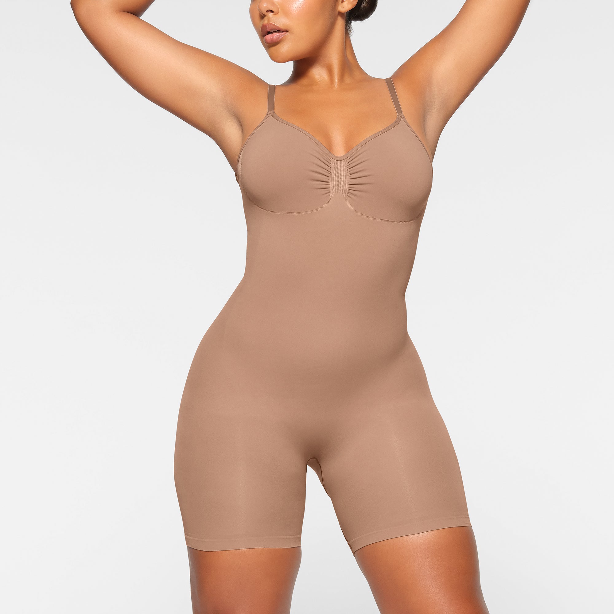 SEAMLESS SCULPT LOW BACK MID THIGH BODYSUIT | SIENNA - Image 3