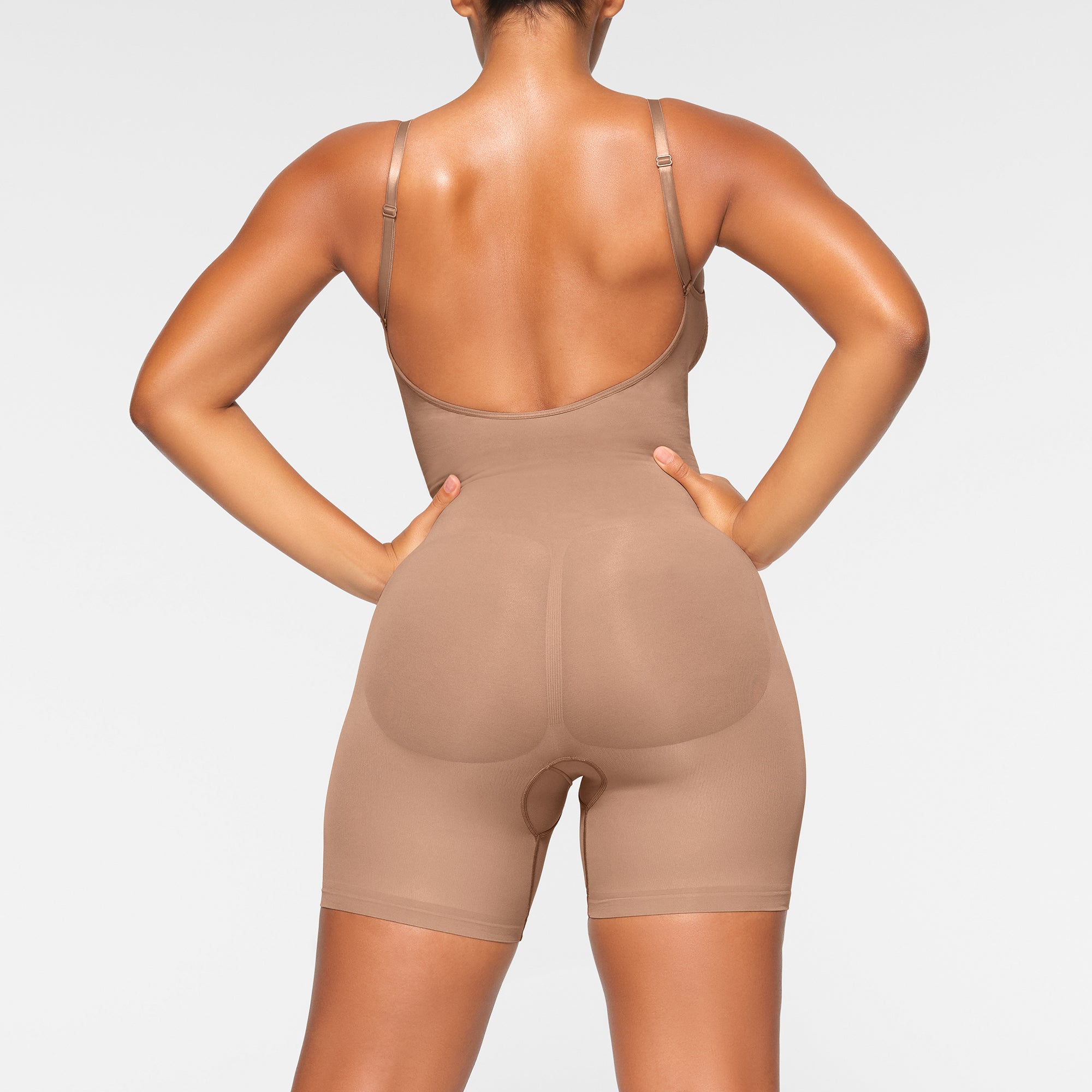 SEAMLESS SCULPT LOW BACK MID THIGH BODYSUIT | SIENNA - Image 2