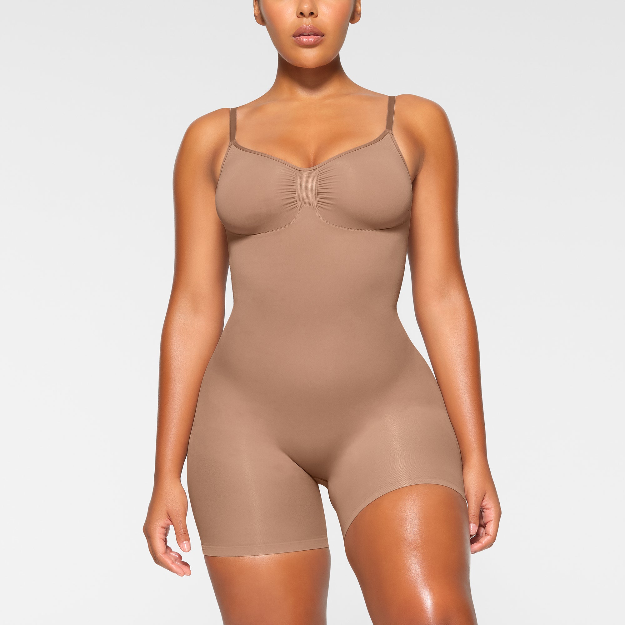 SEAMLESS SCULPT MID THIGH BODYSUIT | SIENNA - Image 2