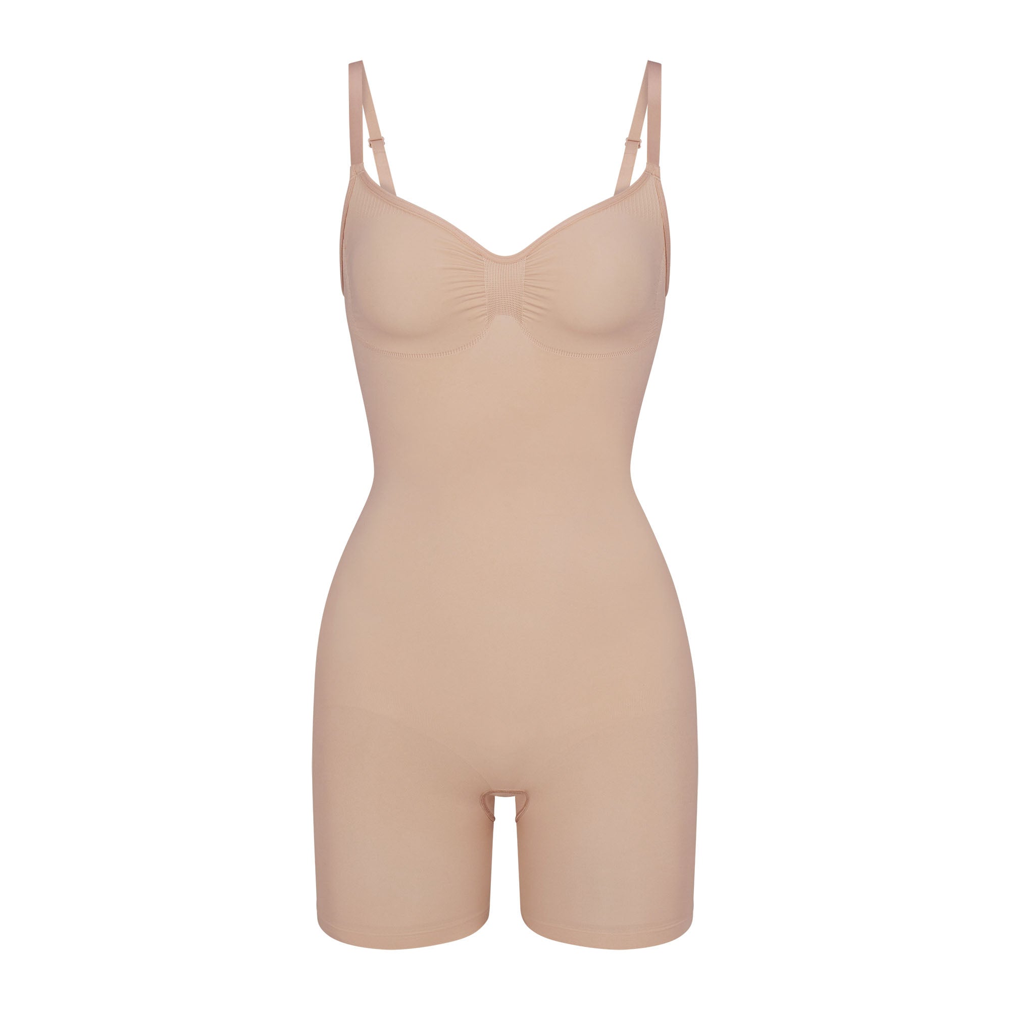 SEAMLESS SCULPT MID THIGH BODYSUIT | MICA