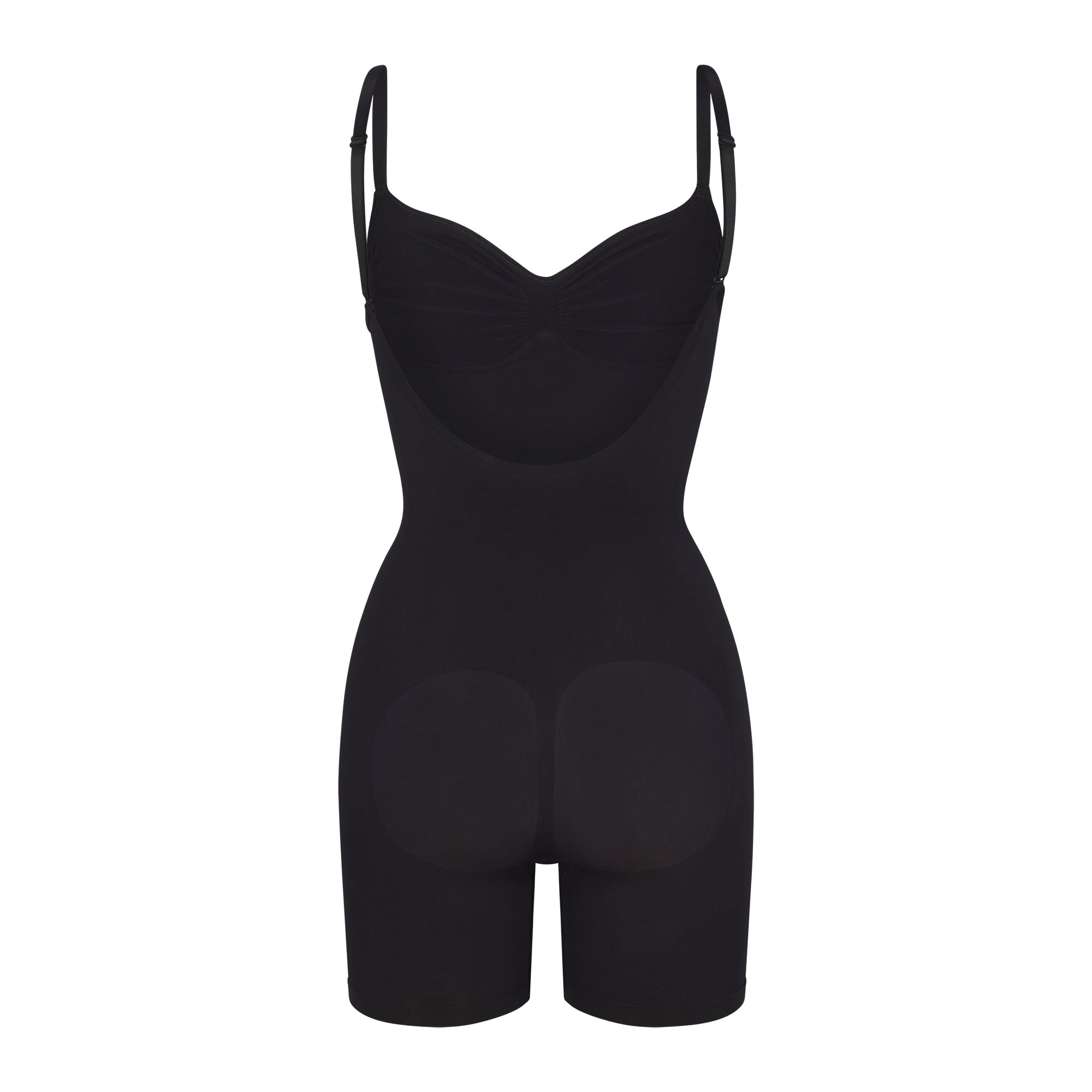 SEAMLESS SCULPT LOW BACK MID THIGH BODYSUIT | ONYX - Image 5