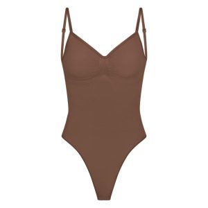 SEAMLESS SCULPT LOW BACK THONG BODYSUIT | JASPER