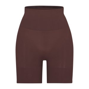 SEAMLESS SCULPT BUTT LIFTING SHORT | COCOA