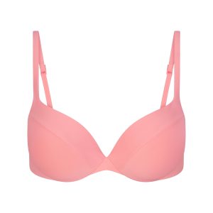 SIGNATURE SWIM ULTIMATE PUSH-UP TIE BACK BIKINI TOP | MELON