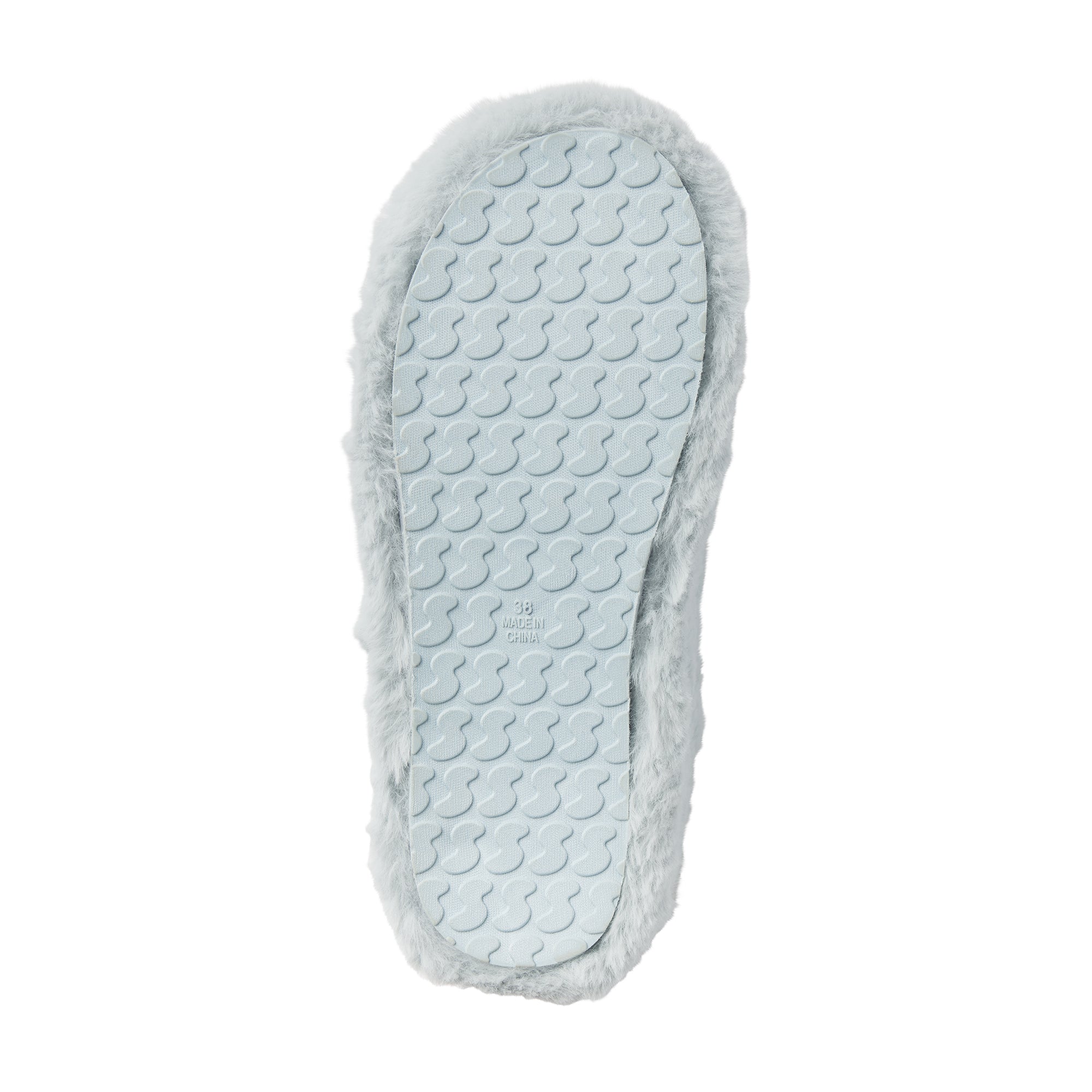FAUX FUR SLIPPER | ZEN BLUE - Image 4