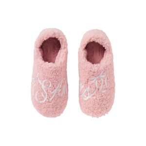 SKIMS ACCESSORIES SHERPA SLIPPER | PEONY SKIMS BOW