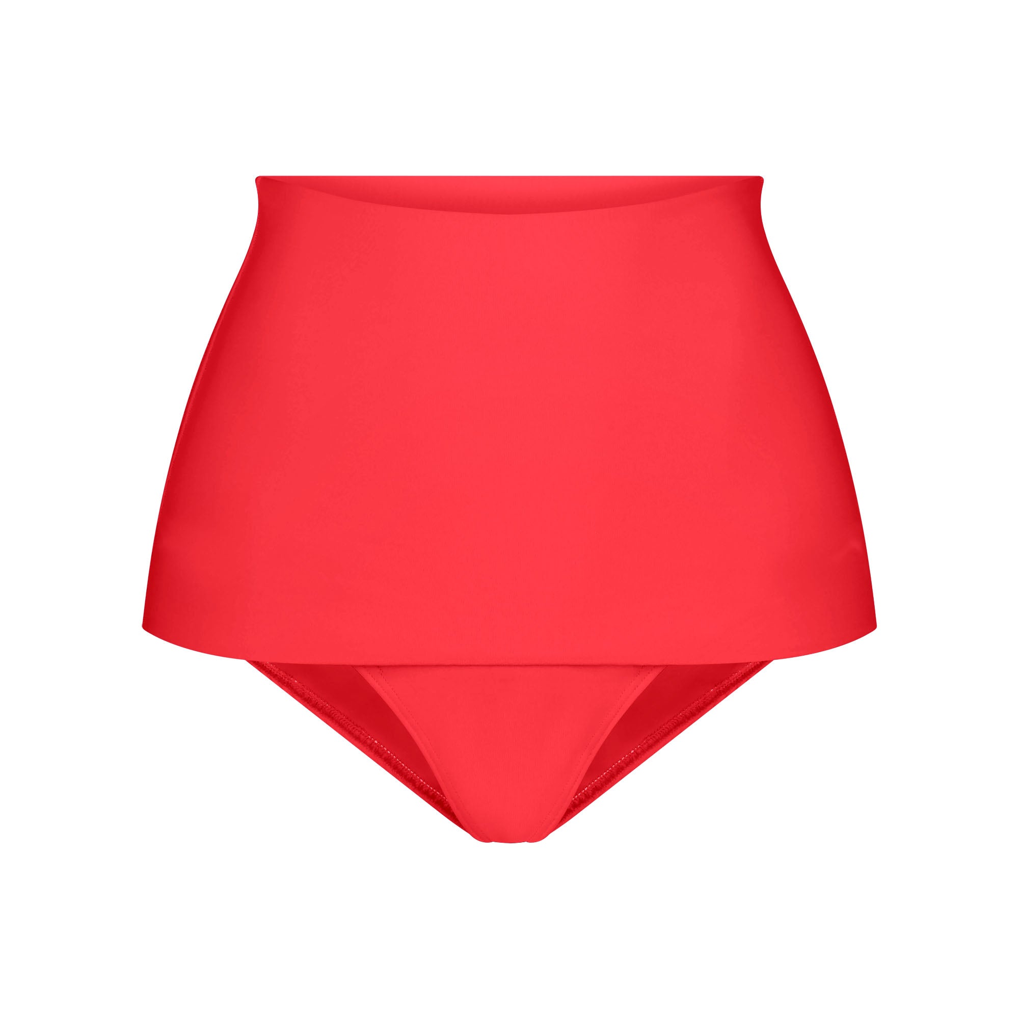 ICONIC SWIM CONVERTIBLE BIKINI BOTTOM | CARMINE