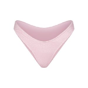 SATIN SWIM CHEEKY TANGA BIKINI BOTTOM | CHERRY BLOSSOM