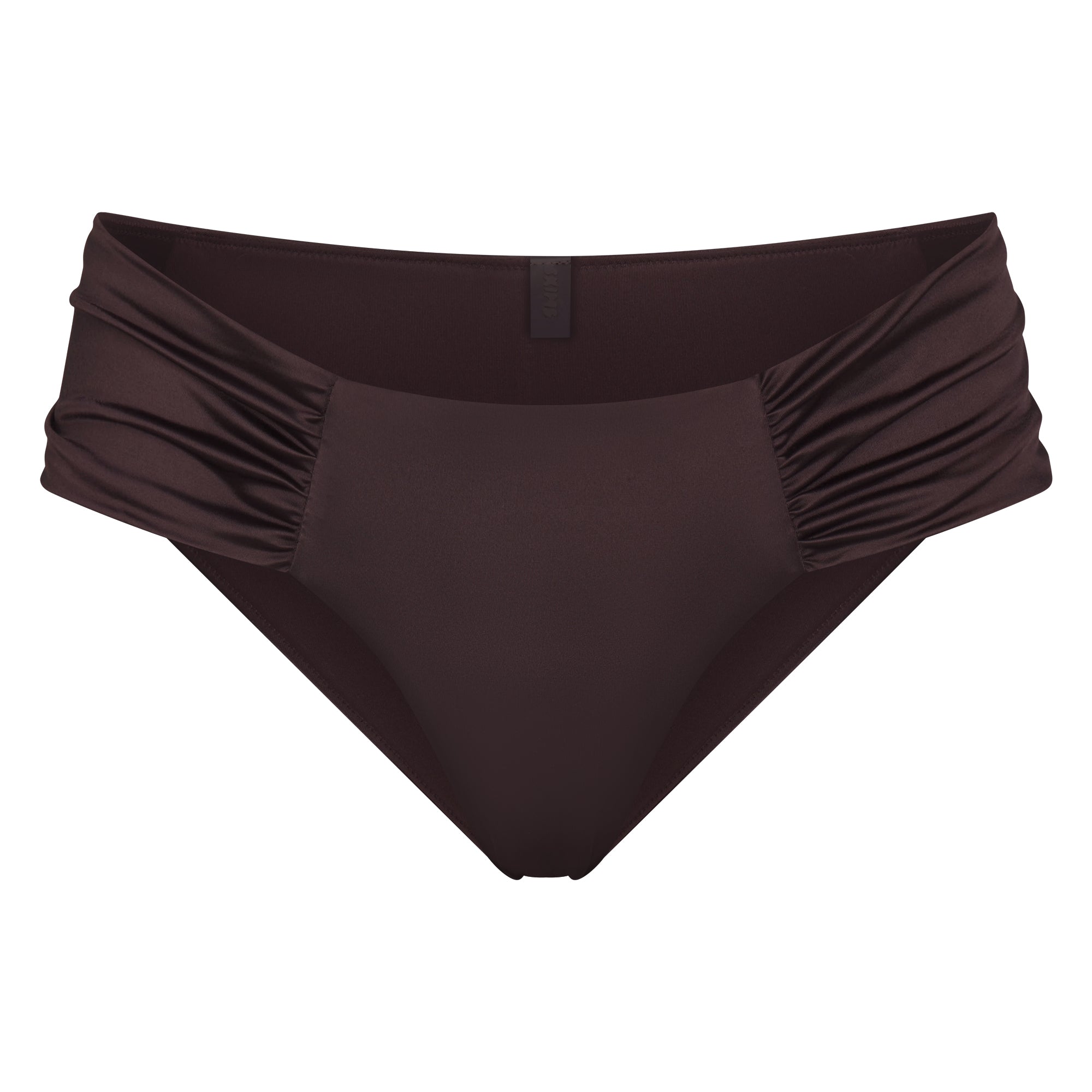 SATIN SWIM RUCHED BIKINI BOTTOM | PHOENIX