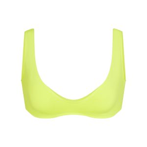 SIGNATURE SWIM PLUNGE BIKINI TOP | SPHENE