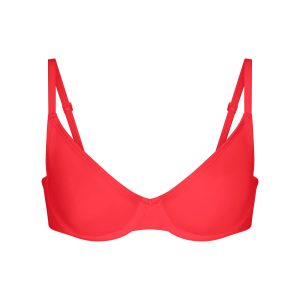 ICONIC SWIM UNDERWIRE BIKINI TOP | CARMINE