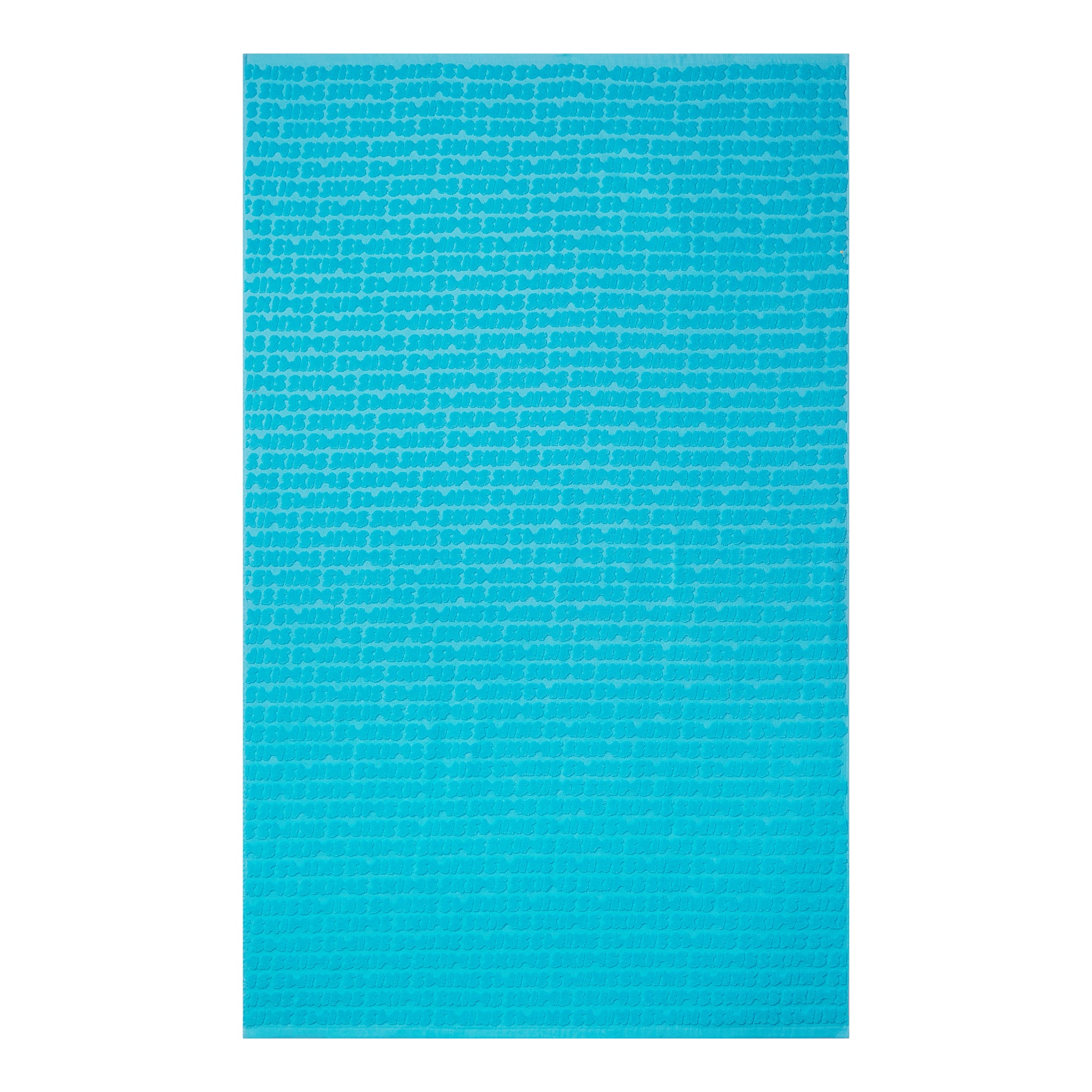 SIGNATURE SWIM TOWEL | CYAN - Image 6