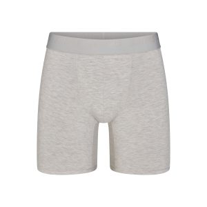 SKIMS STRETCH MENS 5 BOXER BRIEF | LIGHT HEATHER GREY