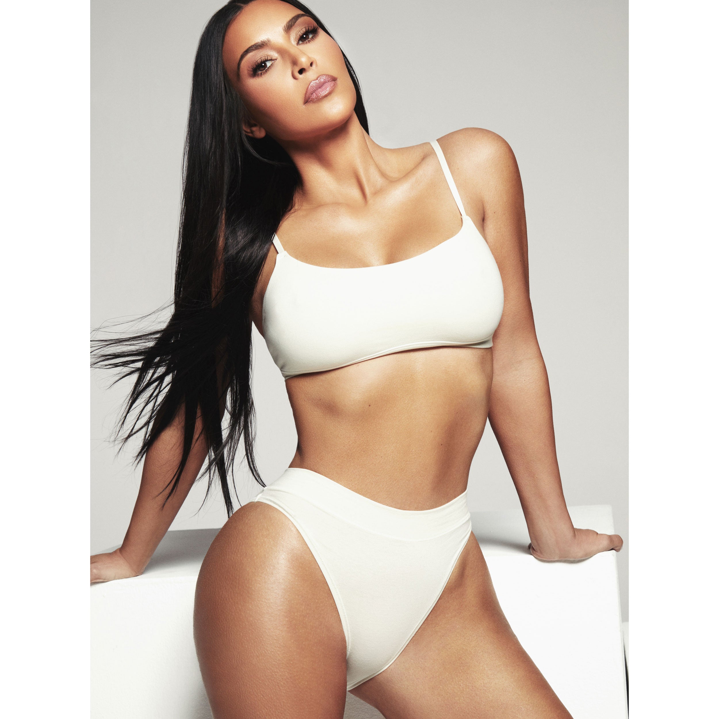 COTTON JERSEY CHEEKY TANGA | MINERAL - Image 5