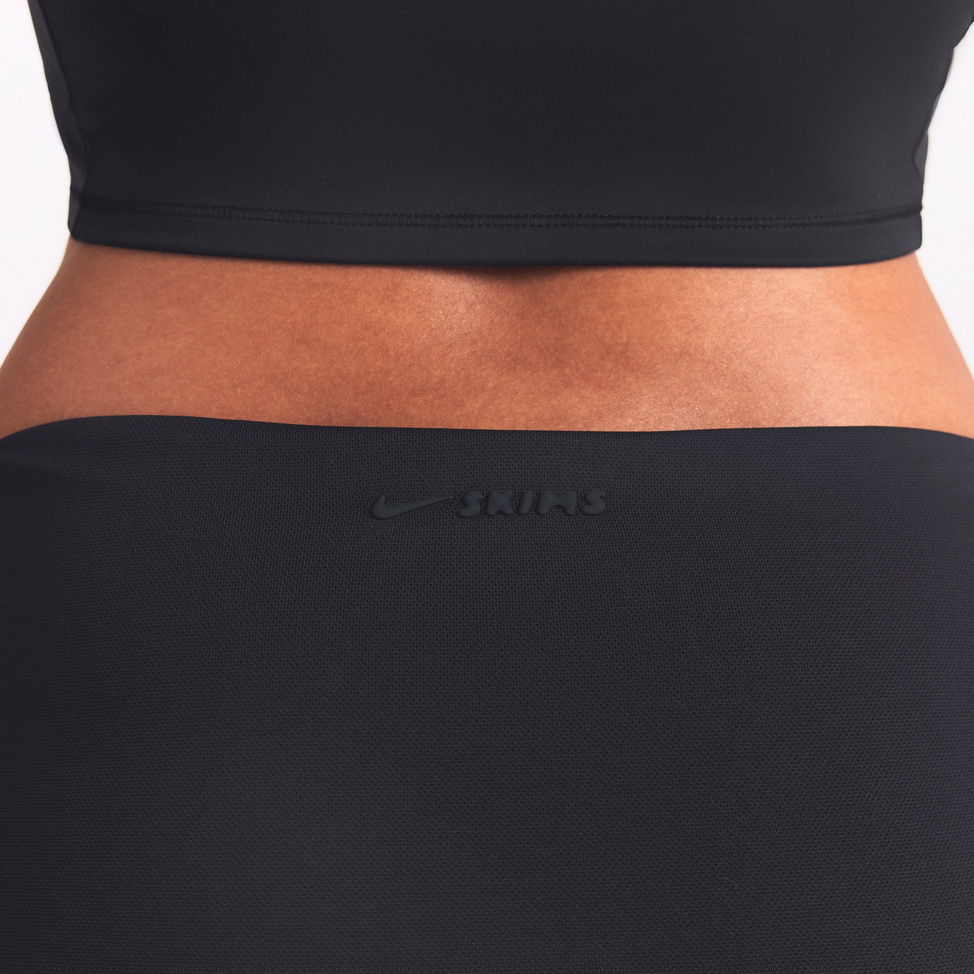 NikeSKIMS AIRY FOLDOVER SKORT | OBSIDIAN - Image 7