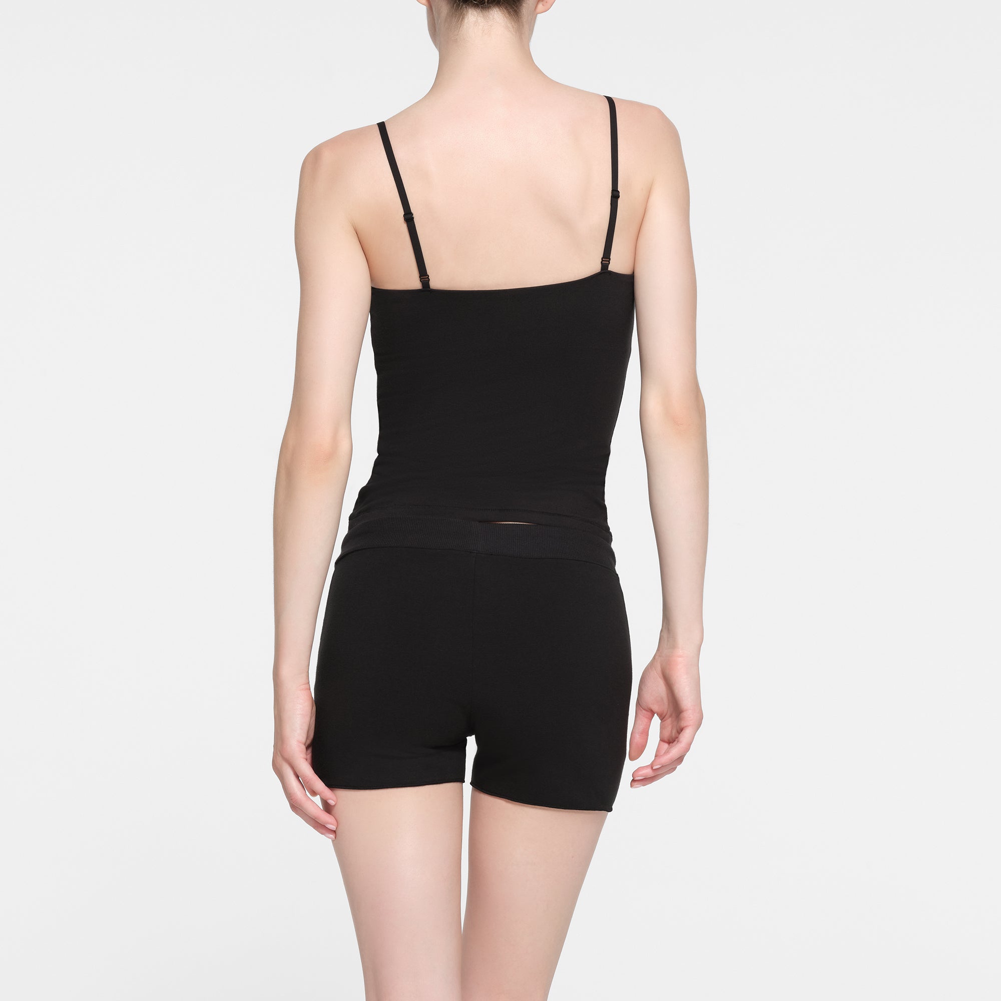 COTTON JERSEY CAMI | SOOT - Image 4