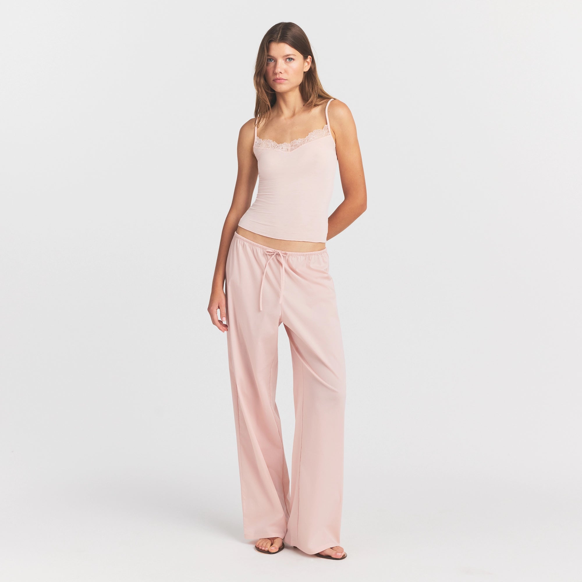 SHEER MODAL LACE CAMI | PRIMROSE - Image 2