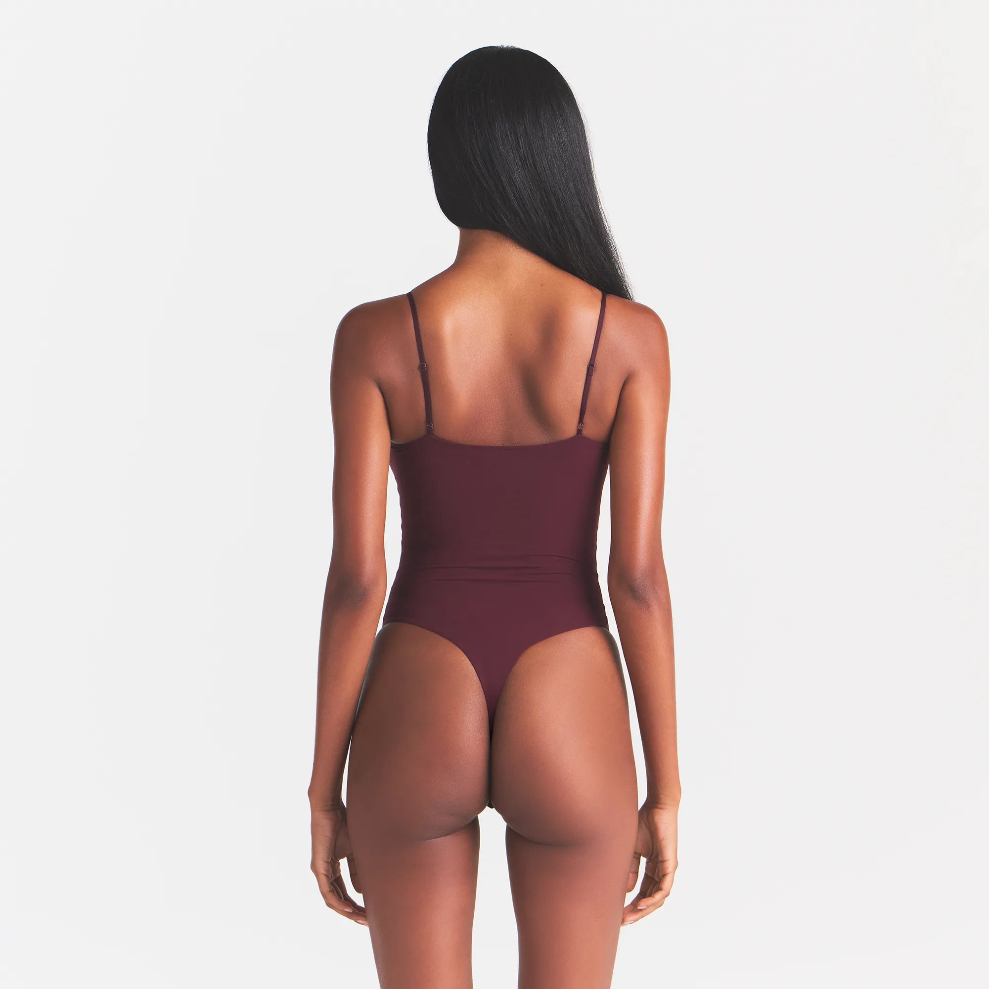 FITS EVERYBODY CAMI BODYSUIT | CURRANT - Image 4