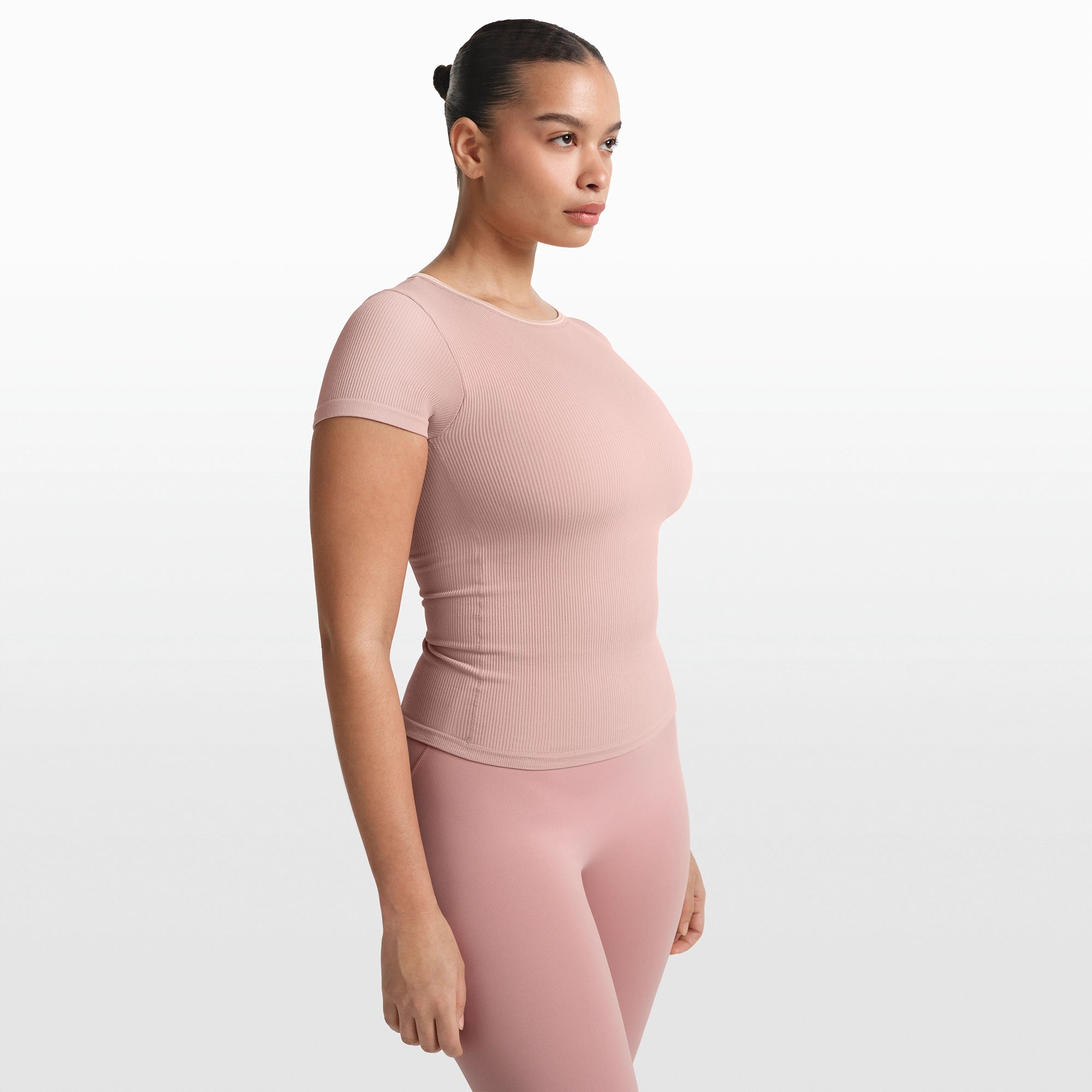 NikeSKIMS RIBBED SEAMLESS BABY T-SHIRT | HIMALAYAN - Image 5