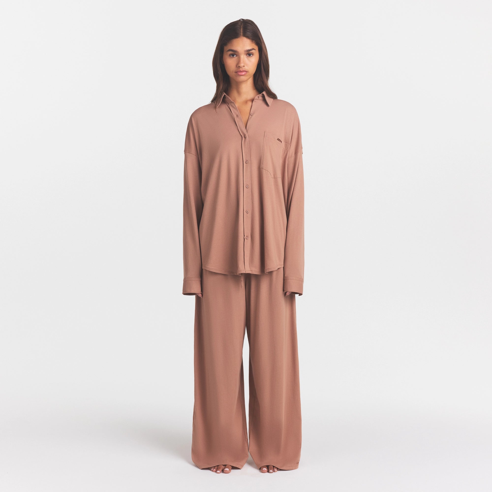 ORGANIC COTTON SLEEP LONG SLEEVE SET | SIENNA - Image 4