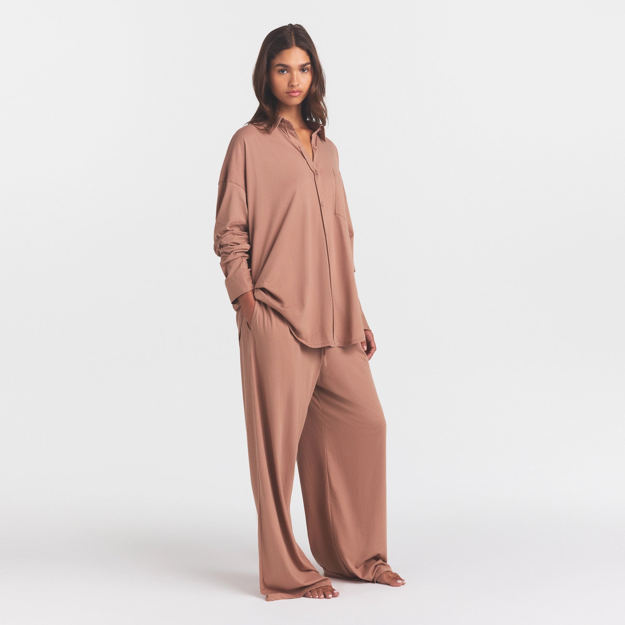 ORGANIC COTTON SLEEP LONG SLEEVE SET | SIENNA - Image 3