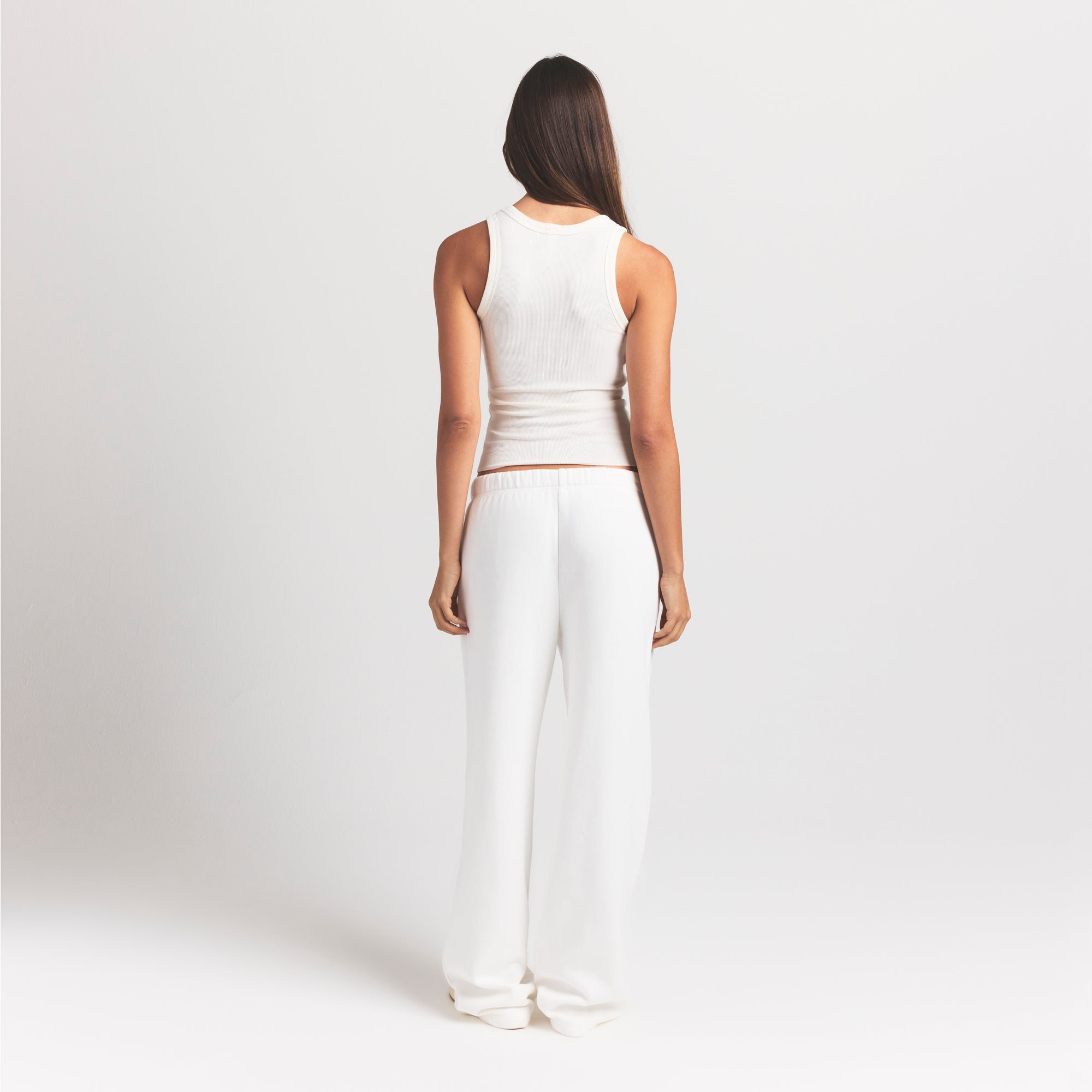 COTTON FLEECE CLASSIC STRAIGHT LEG PANT | MARBLE - Image 4