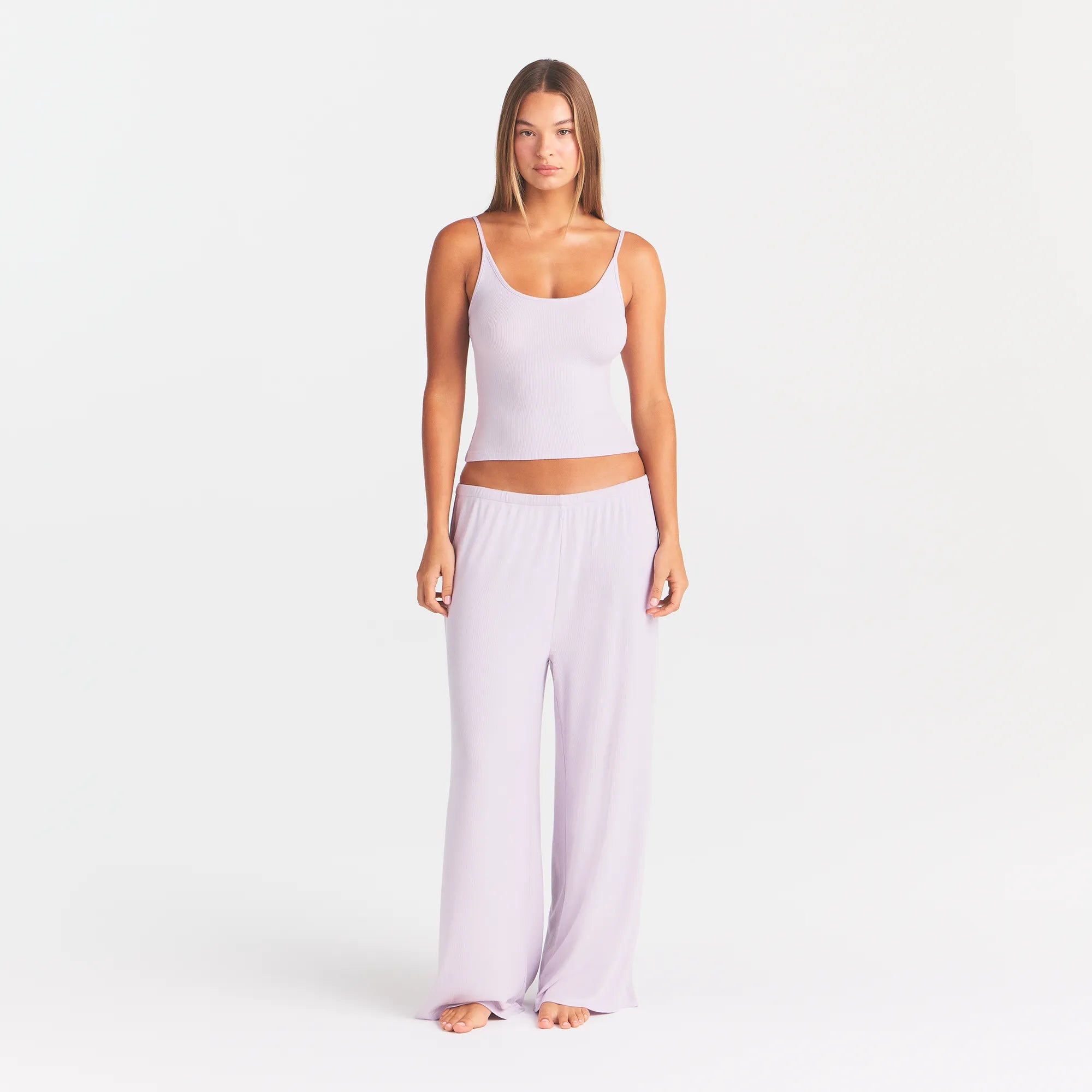 SOFT LOUNGE TANK SLEEP SET | IRIS MICA - Image 2