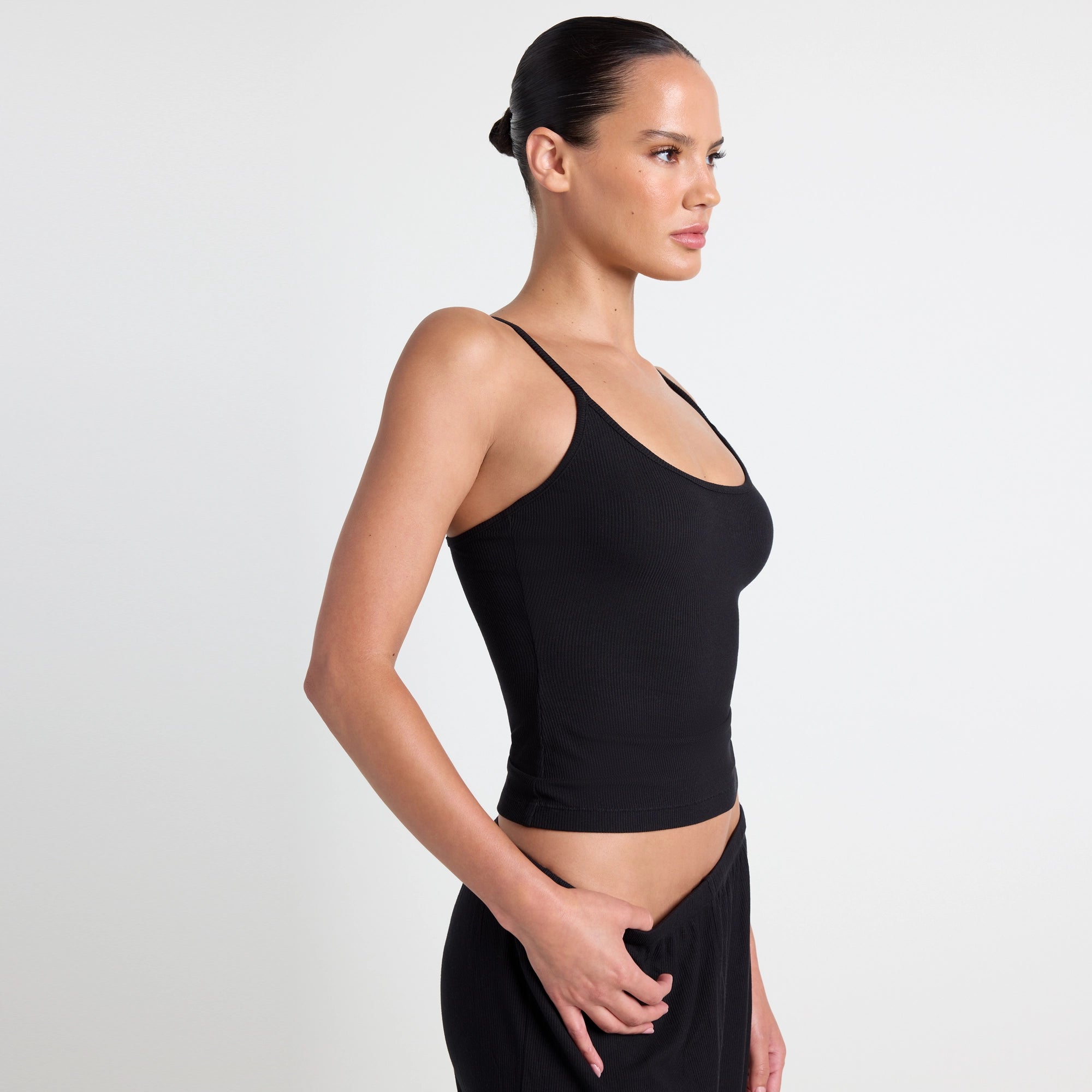 SOFT LOUNGE TANK SLEEP SET | ONYX - Image 4