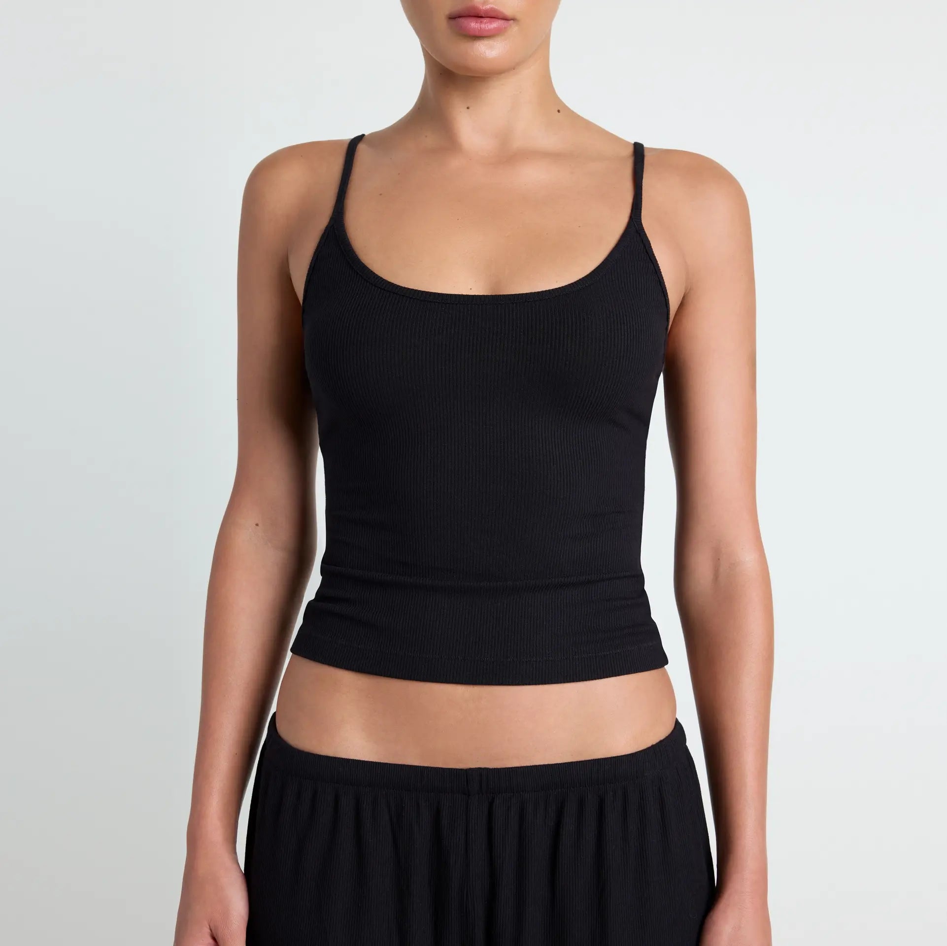 SOFT LOUNGE TANK SLEEP SET | ONYX - Image 3