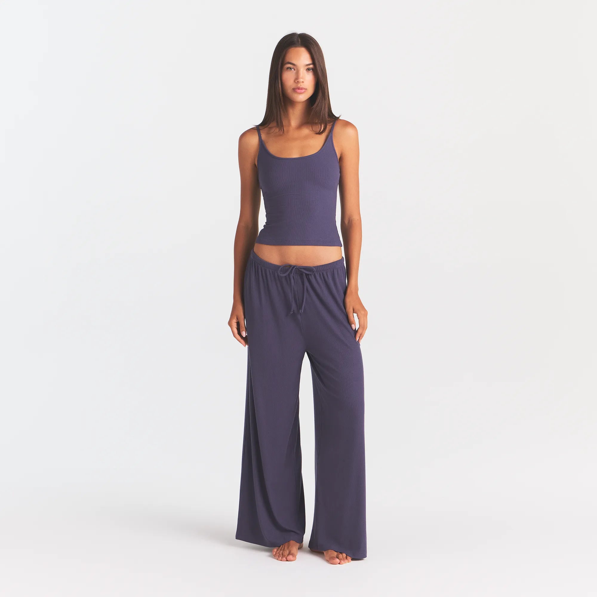 SOFT LOUNGE TANK SLEEP SET | SLEET - Image 2