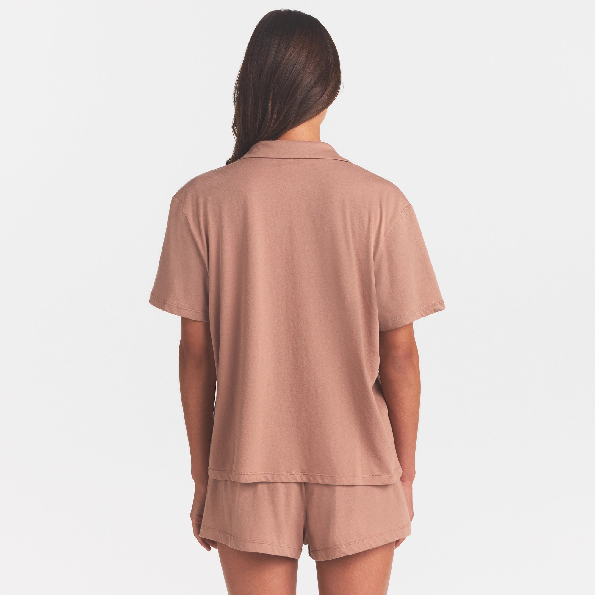 ORGANIC COTTON SLEEP SHORT SLEEVE SET | SIENNA - Image 5