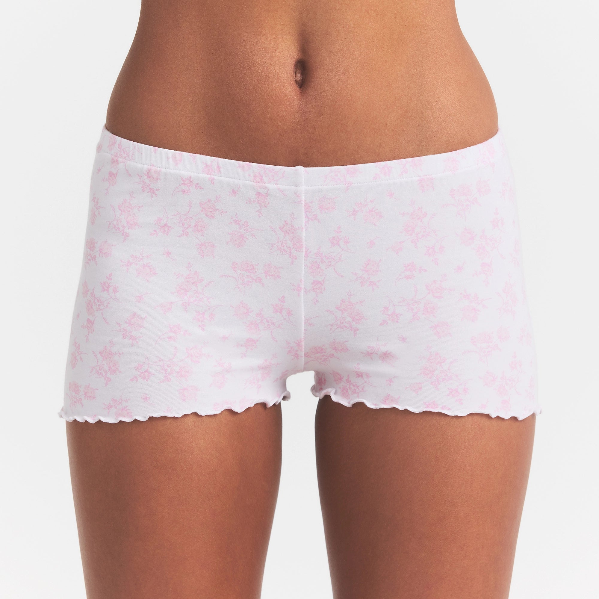 SKIMS SLEEP CAMI SET | SNOW DELICATE FLORAL PRINT - Image 4