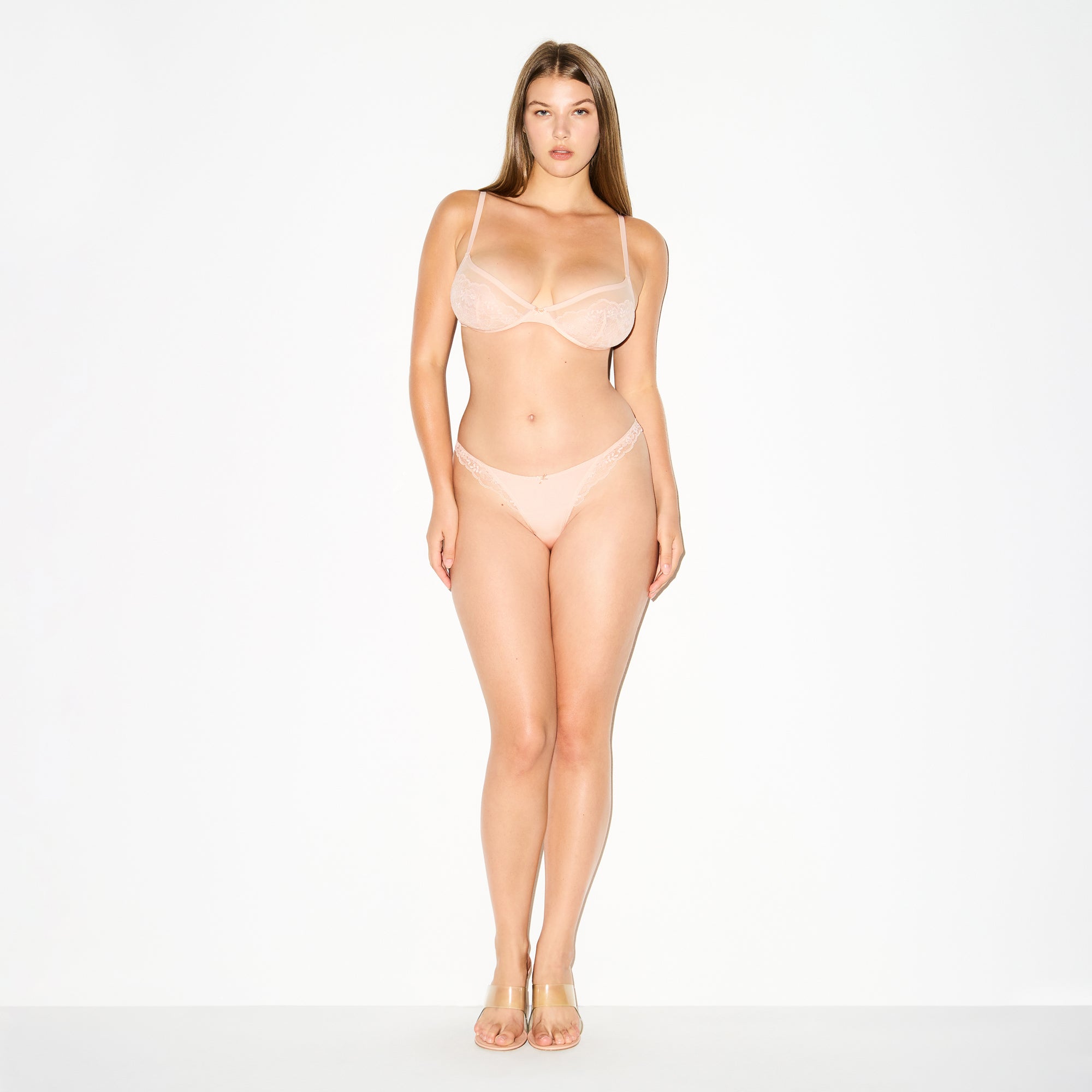 SKIMS LACE THONG | PRIMROSE - Image 3