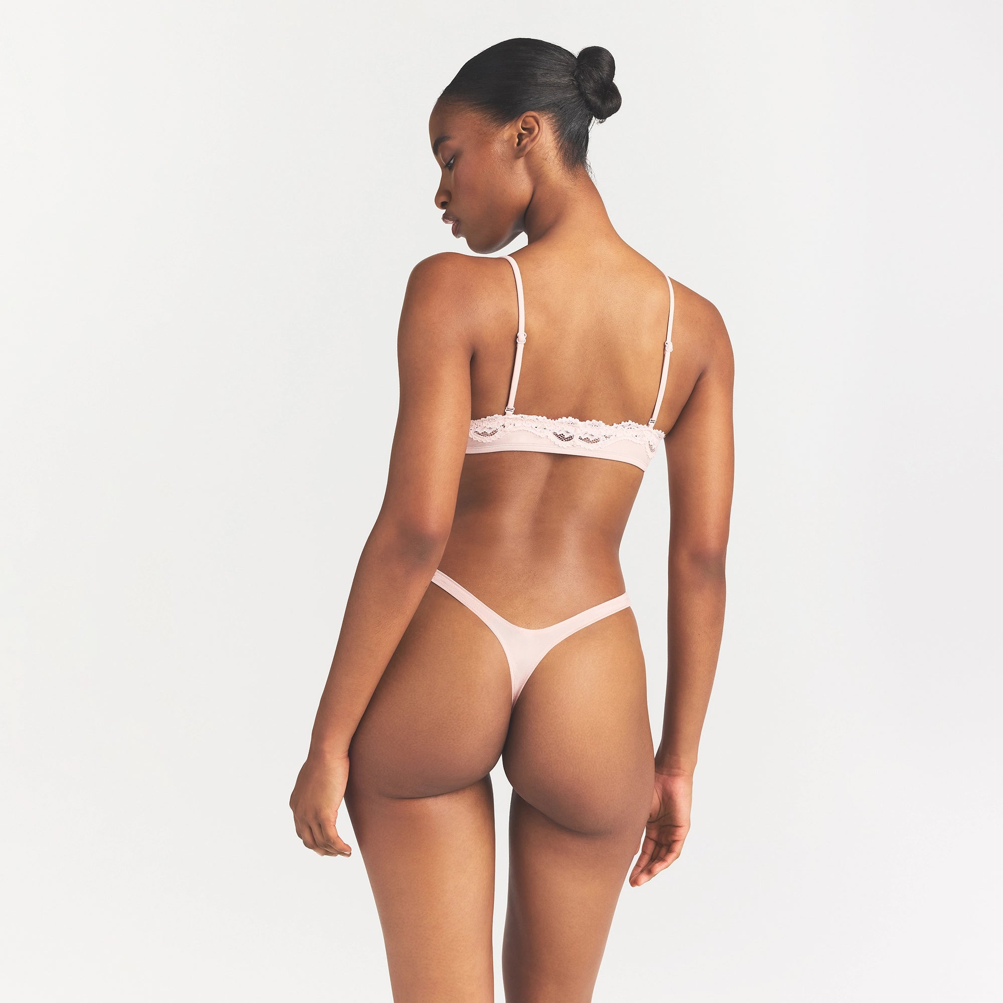 SHINE FOUNDATIONS DIPPED THONG | DUSTY PINK - Image 5
