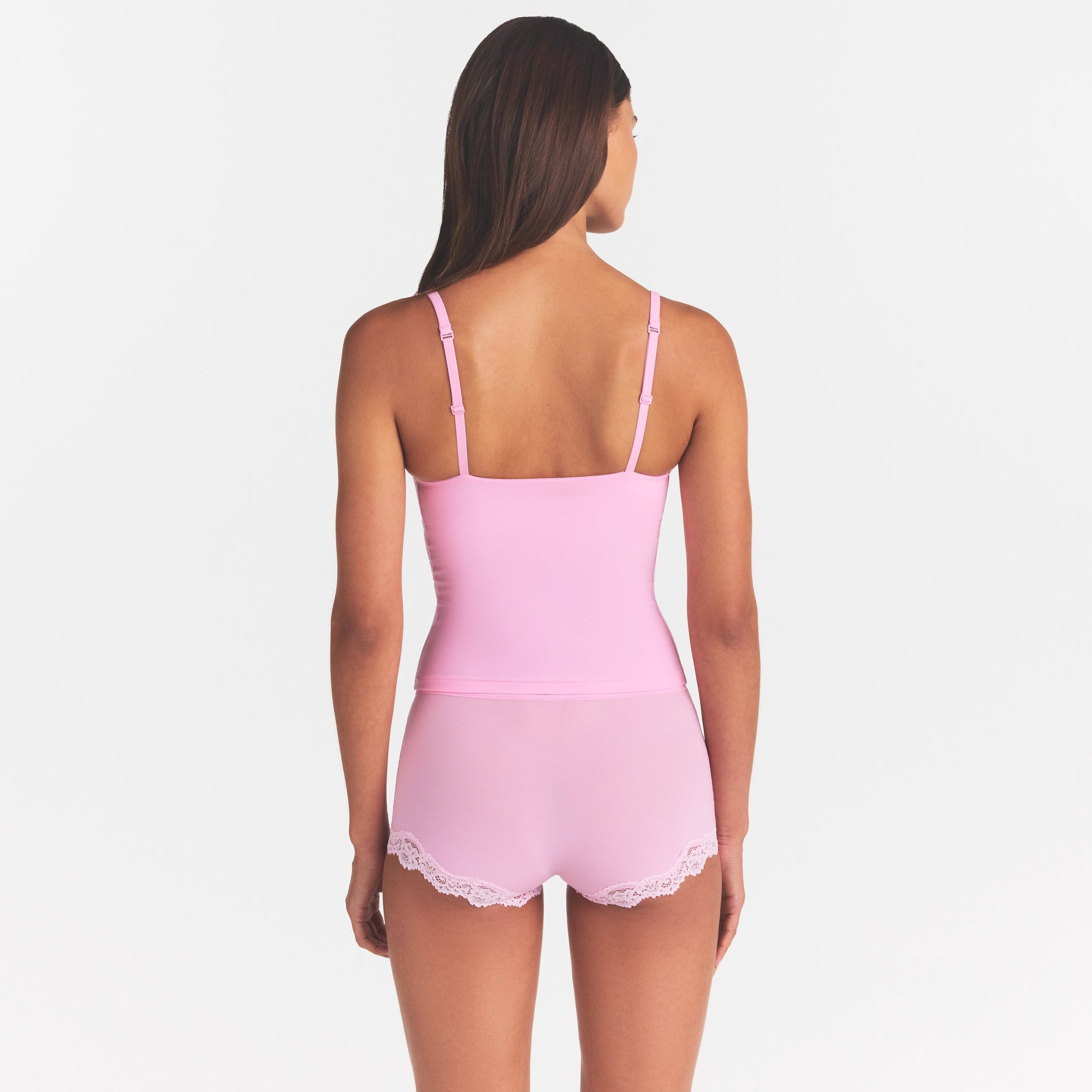 FITS EVERYBODY LACE PUSH-UP CAMI | BUBBLE GUM TONAL - Image 4