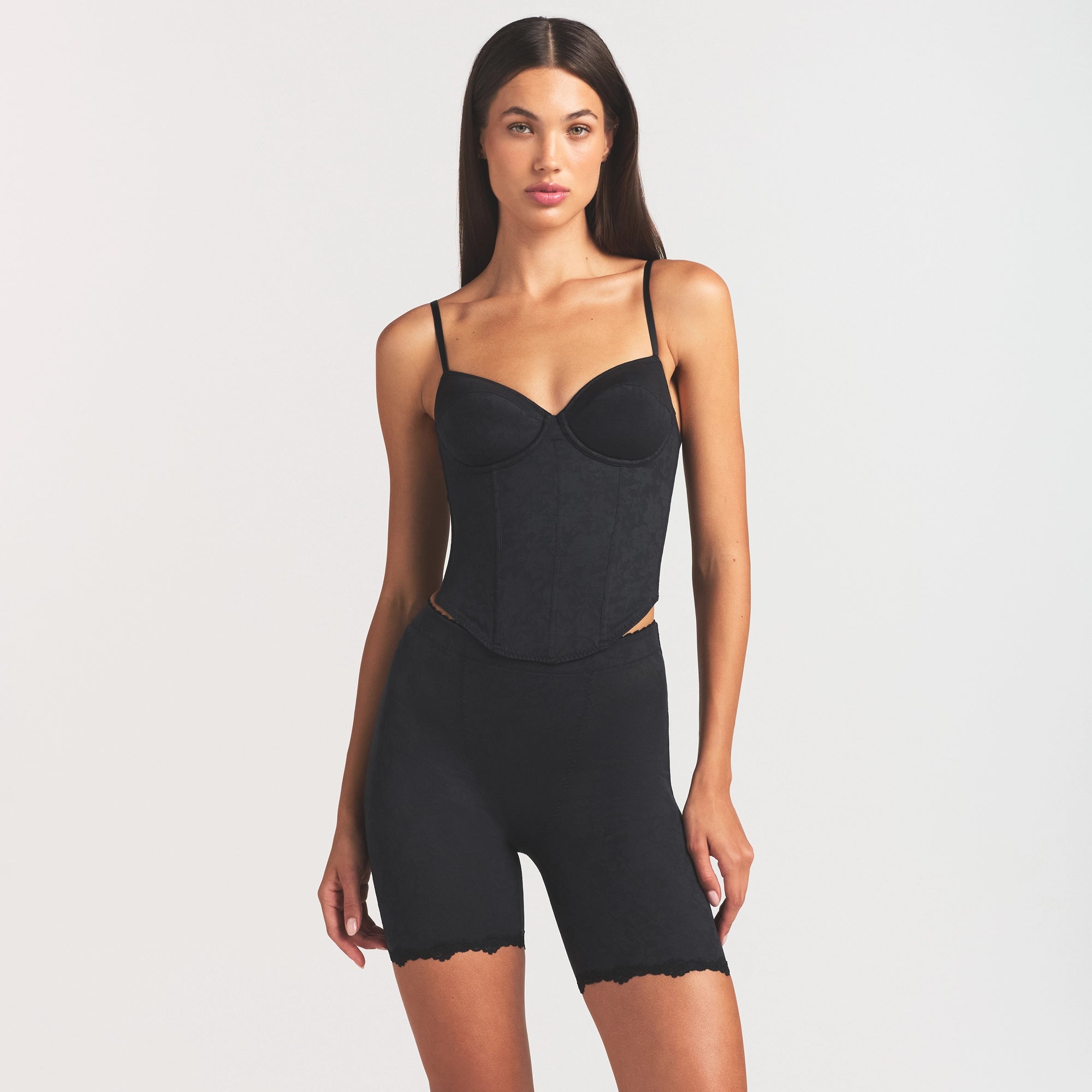 LACE SHAPEWEAR CORSET | ONYX - Image 3