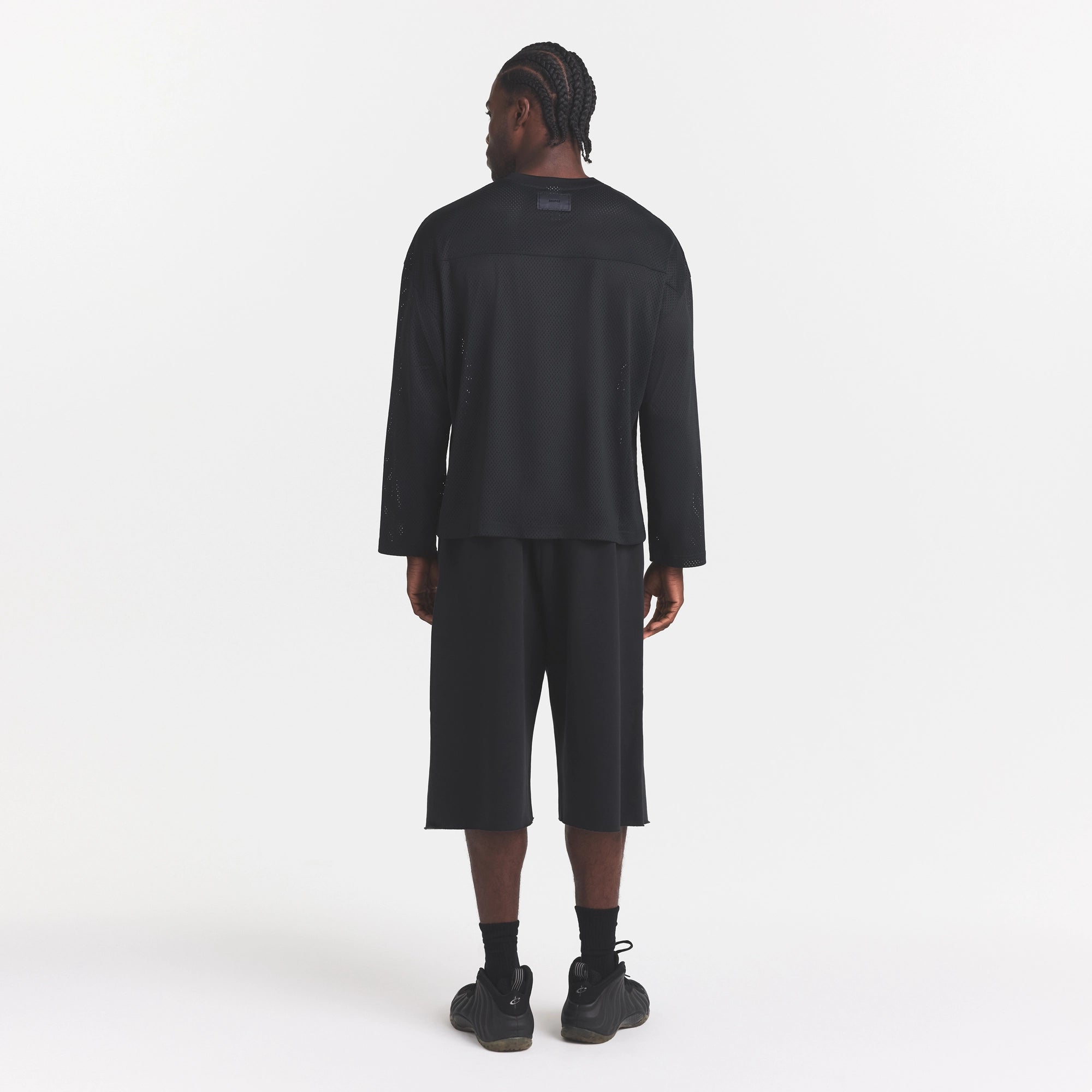 MESH APPAREL MENS LONG SLEEVE JERSEY | ONYX - Image 5
