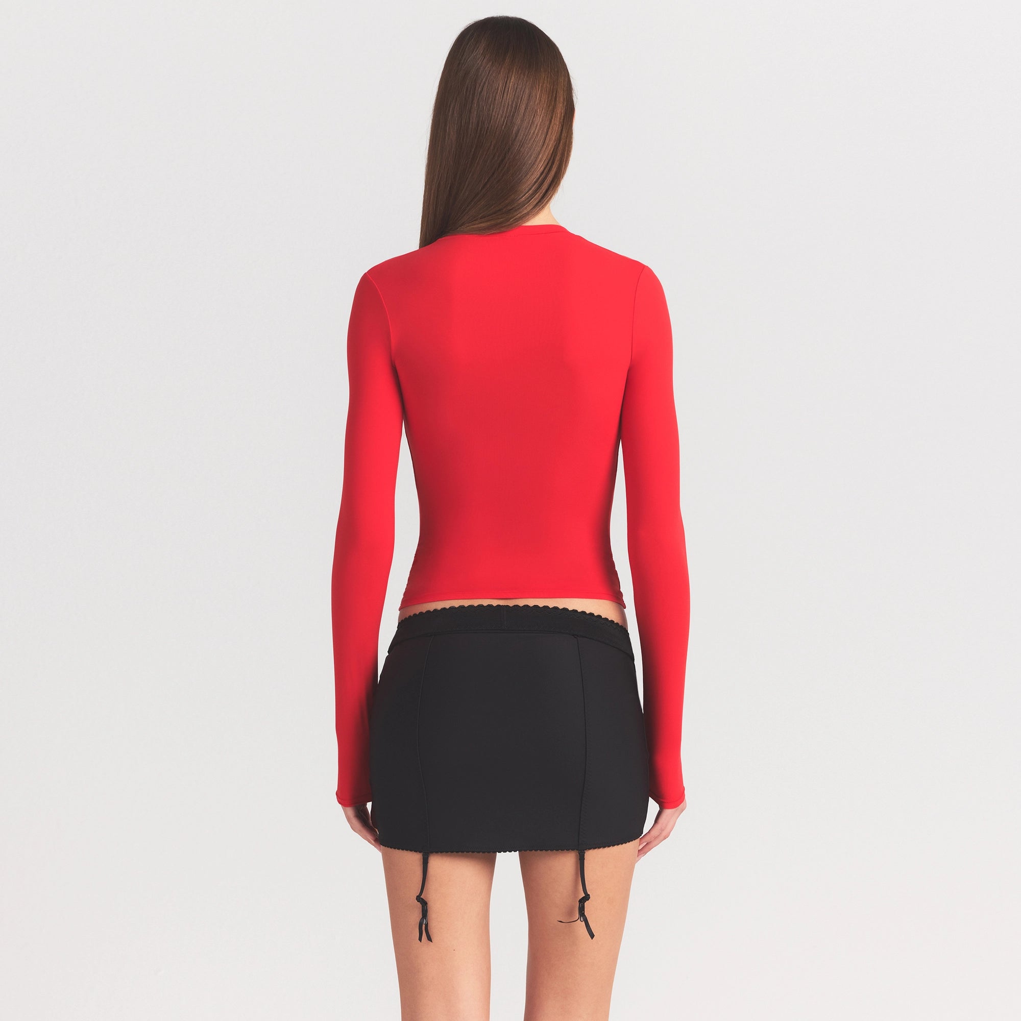 FITS EVERYBODY LONG SLEEVE T-SHIRT | CHERRY - Image 5