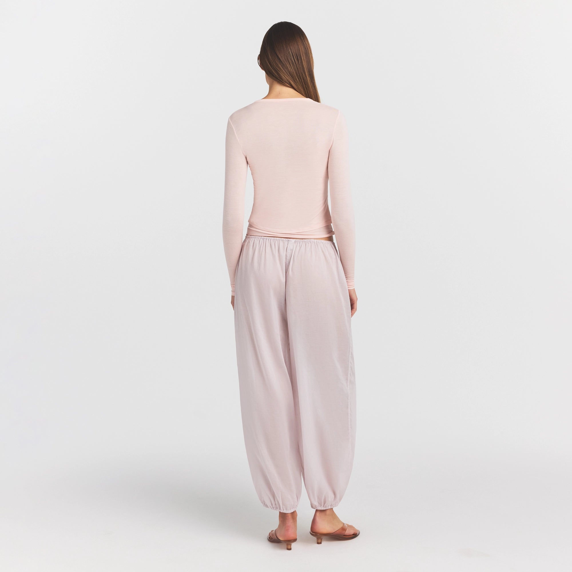 SHEER MODAL CARDIGAN | PRIMROSE - Image 3