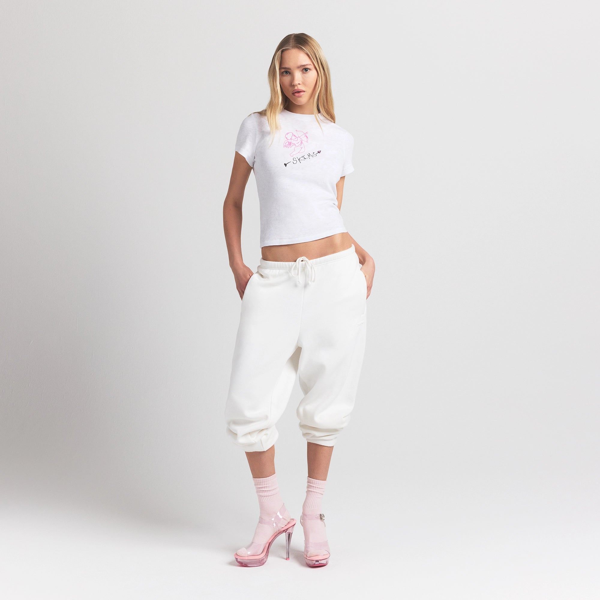 WORN IN JERSEY T-SHIRT | SNOW SKIMS ANGEL - Image 2